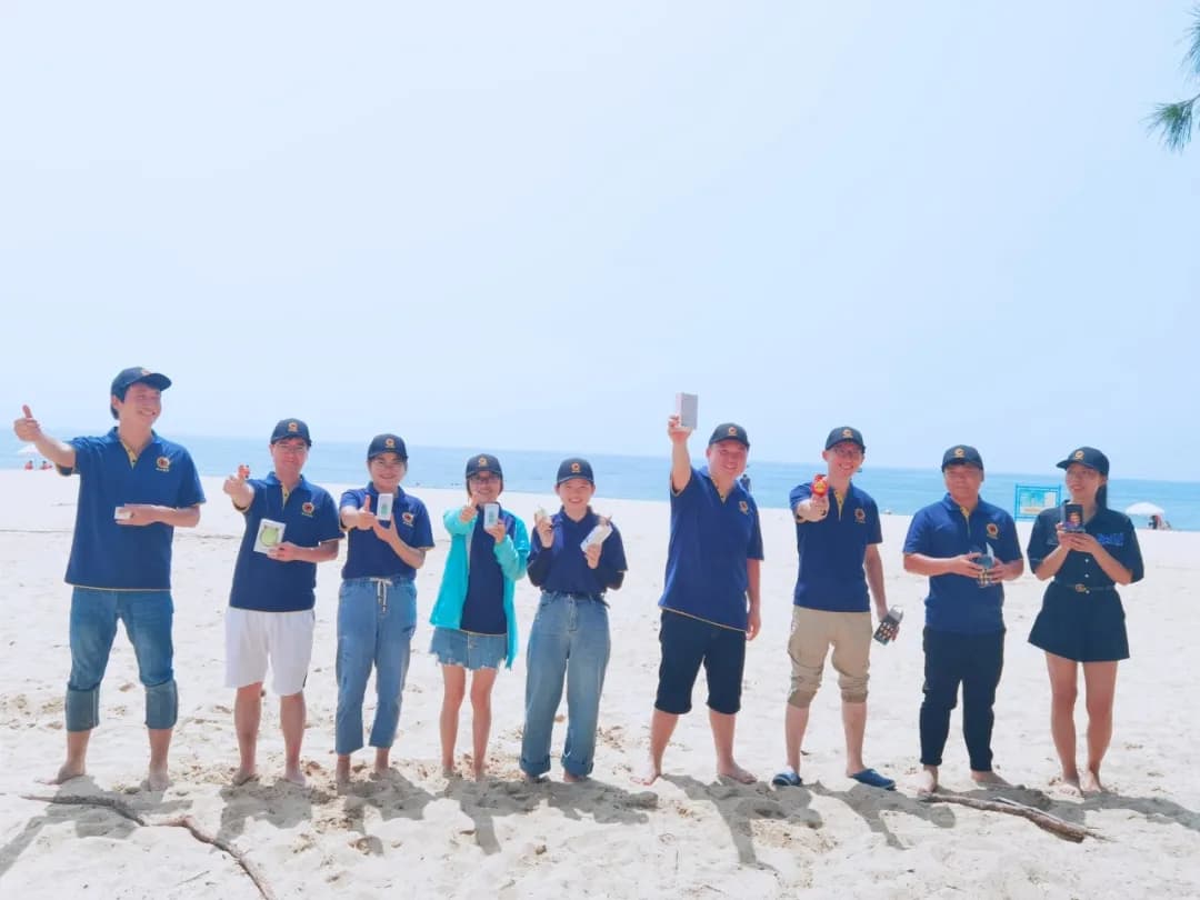 乘风破浪，青春飞扬-----广西奇创建筑设计有限公司2020年海陵岛团建活动